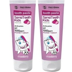 Frezyderm Sensiteeth Kids Anticaries Gel Toothpaste 1000ppm Strawberry Flavor