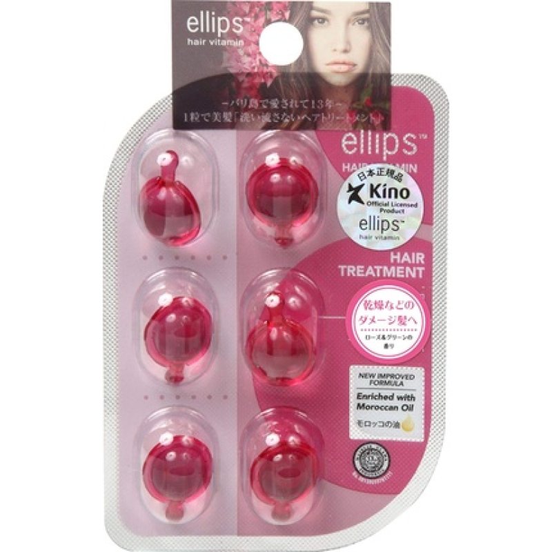 Ellips Hair Vitamin Moroccan Oil Hair Treatment 6 Capsules - Pack of 6