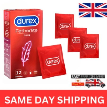 Durex Featherlite Thin Condoms Close Fit Condoms Multiple Quantities