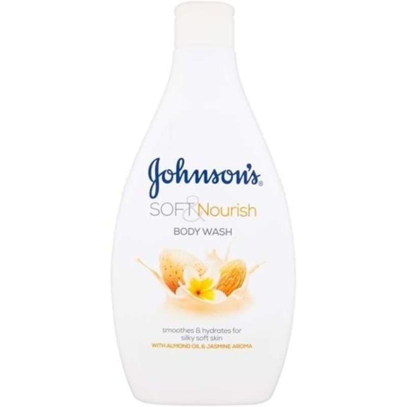Johnson's Soft Nourish Body Wash 400ml