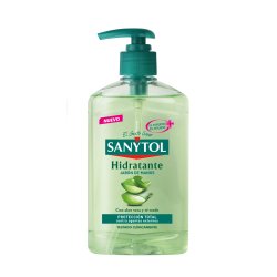 AC Marca Sanytol Moisturizing Disinfectant Soap – Aloe Vera & Green Tea, 250 ml