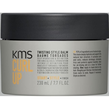 KMS CurlUp Twisting Style Balm for Curls and Waves 230ml