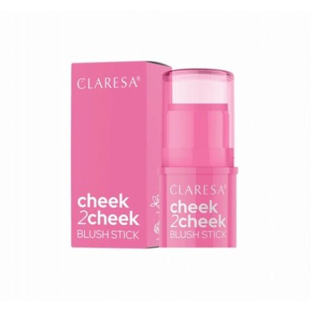 CLARESA Cheek2Cheek Creamy Blush Stick 02 Neon Coral 6g