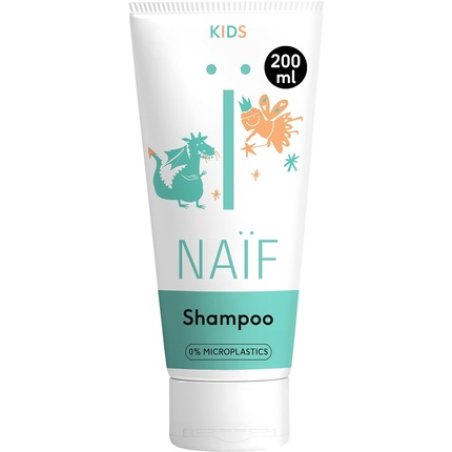 Naïf Kids Shampoo 200ml for Children with Natural Ingredients No Microplastics