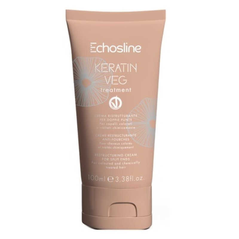 ECHOSLINE Recruiting Cream with Dual Tips for Colored and Chemically Treated Hair 100ml