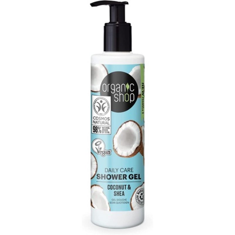 Organic Shop Daily Care Shower Gel Coconut and Shea 280ml