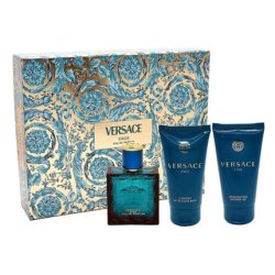 Versace Eros Eau De Parfum 50ml & Shower Gel 50ml & After Shave Balm 50ml