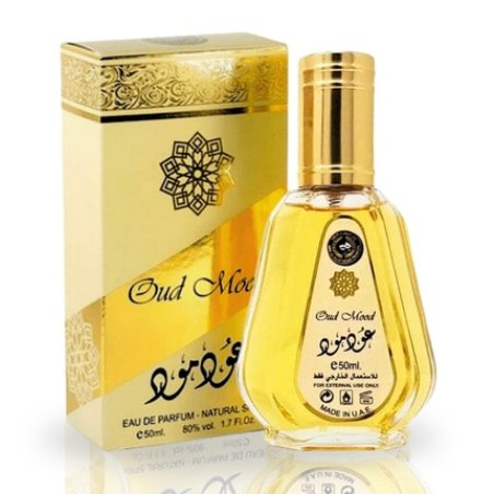 Oud Mood EDP 50ml 1.7oz by Ard Al Zaafaran Collection of Perfumes Scents of Arabia for Men & Women