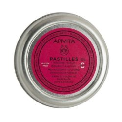 Apivita Blackberry & Propolis Pastilles for Sore Throat 45g