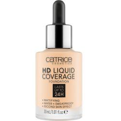CATRICE HD Liquid Coverage 30 ml Dropper bottle 002 Porcelain Beige