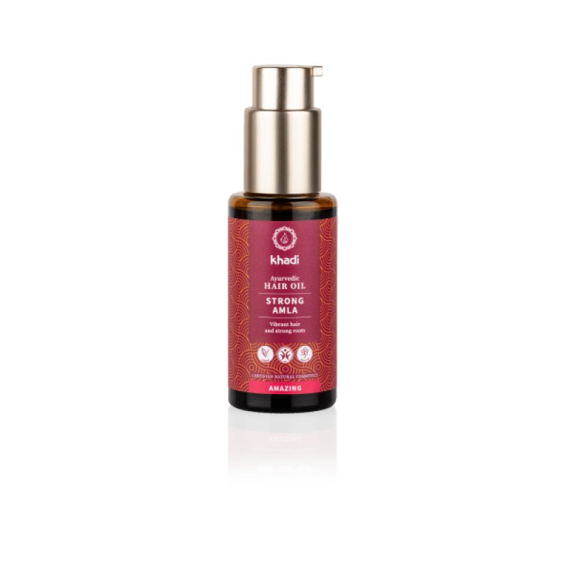 Khadi Ayurvedic Hair Oil strong Amla Huile de cheveux 50 ml Femmes