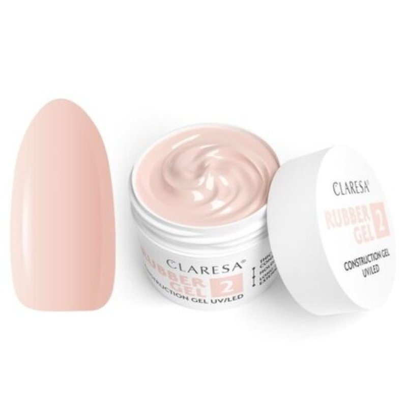 CLARESA Nail Builder Gel Rubber Gel 45g Medium