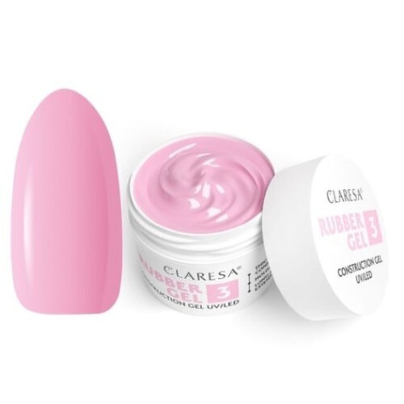 CLARESA Nail Builder Gel Rubber Gel 45g Medium