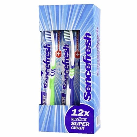 Sencefresh Toothbrush Precise Comfort Soft 12 Pieces Pack