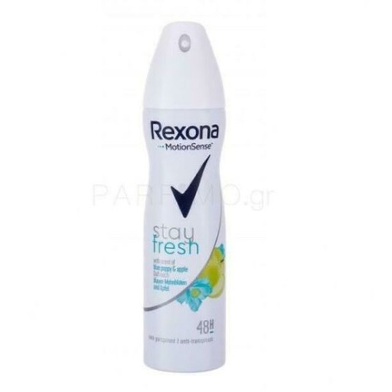 Rexona Stay Fresh Poppy & Apple antiperspirant deodorant spray 150ml