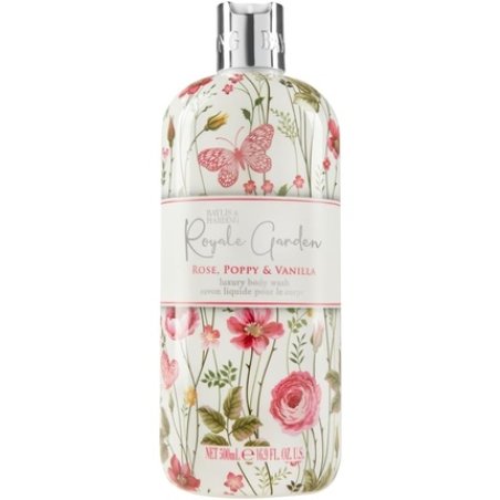 Baylis & Harding Royale Garden Rose Poppy & Vanilla Body Wash 500ml