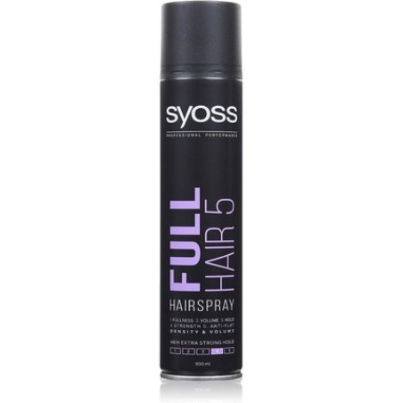 Syoss Full Hair 5 Extra Strong Hair Spray 300ml