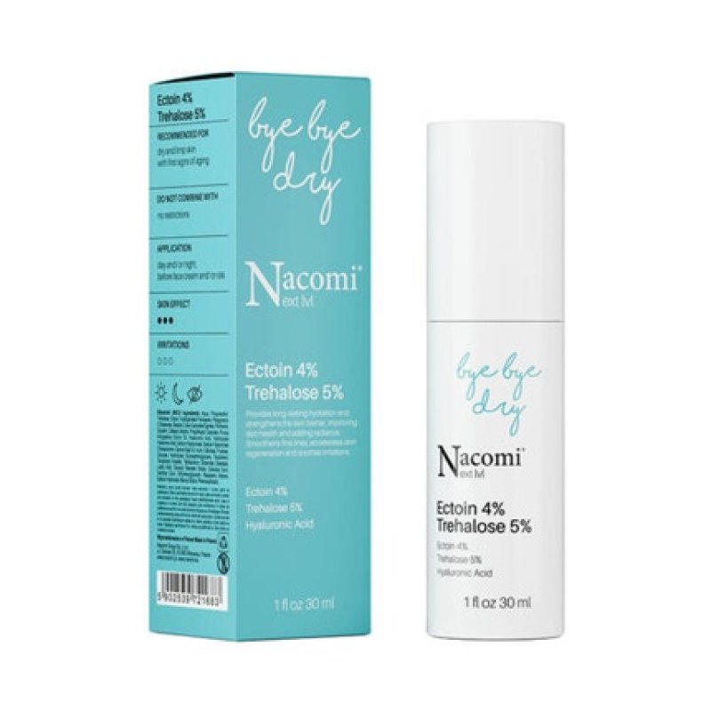 Nacomi Next Level Face Serum Ectoin 4% Trehalose 5% 30ml