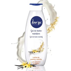Lov'yc Nourishing Bath & Shower Gel with Oat Milk and Vanilla 750ml