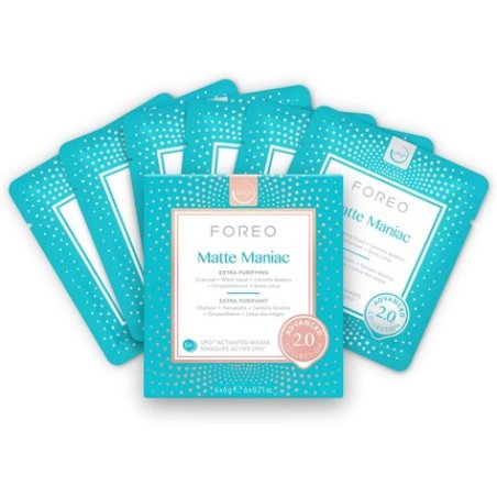 Matte Maniac Advanced Collection 2.0 UFO-Activated Facial Mask Hydrating Beauty & Personal Care Witch Hazel & Charcoal