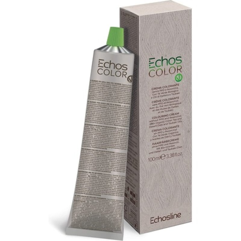 New Echos Color Pure Colors Indigo Hair Color Cream without PPD and Resorcinol 100ml