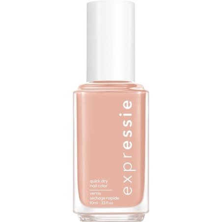 Essie Expressie Nail Polish Quick Dry Formula Vegan Angled Brush Pink Nude Nail Varnish 60 Buns Up 10ml