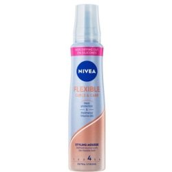 NIVEA Flexible Curls Care Styling Mousse - Styling Foam for Hair