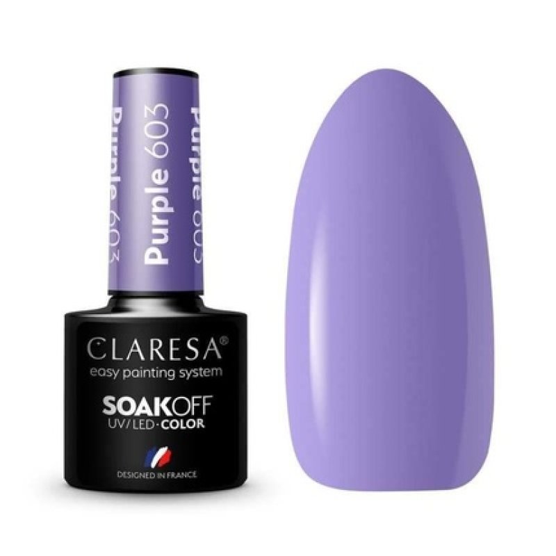 Claresa 603 Purple UV Nail Polish 5ml