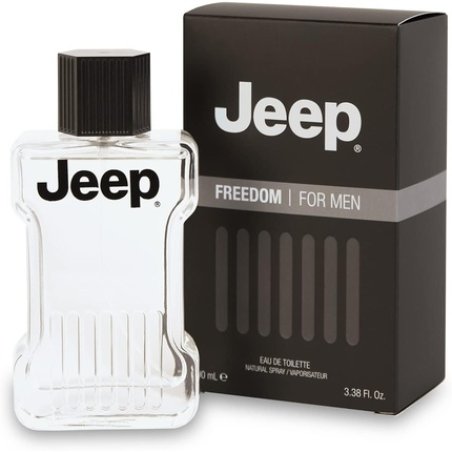 Jeep Freedom Eau de Toilette Classic Aromatic Fougère Woody Scent for Men 100ml
