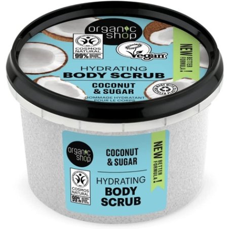 Organic Shop Hydrating Coconut Body Scrub 250ml