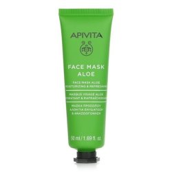 Apivita Face Mask with Aloe Moisturizing and Refreshing 50ml