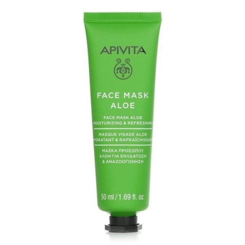 Apivita Face Mask with Aloe Moisturizing and Refreshing 50ml