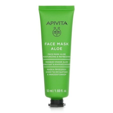 Apivita Face Mask with Aloe Moisturizing and Refreshing 50ml
