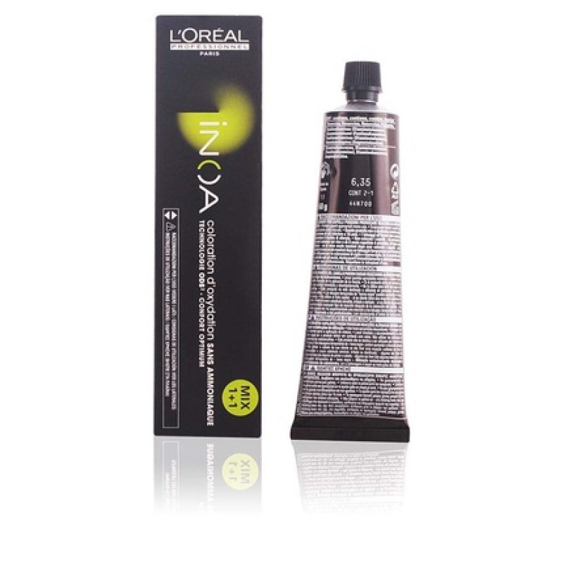 L'oreal Professionnel Inoa 6.35 - 60ml Dark Golden Color Mahogany Blond