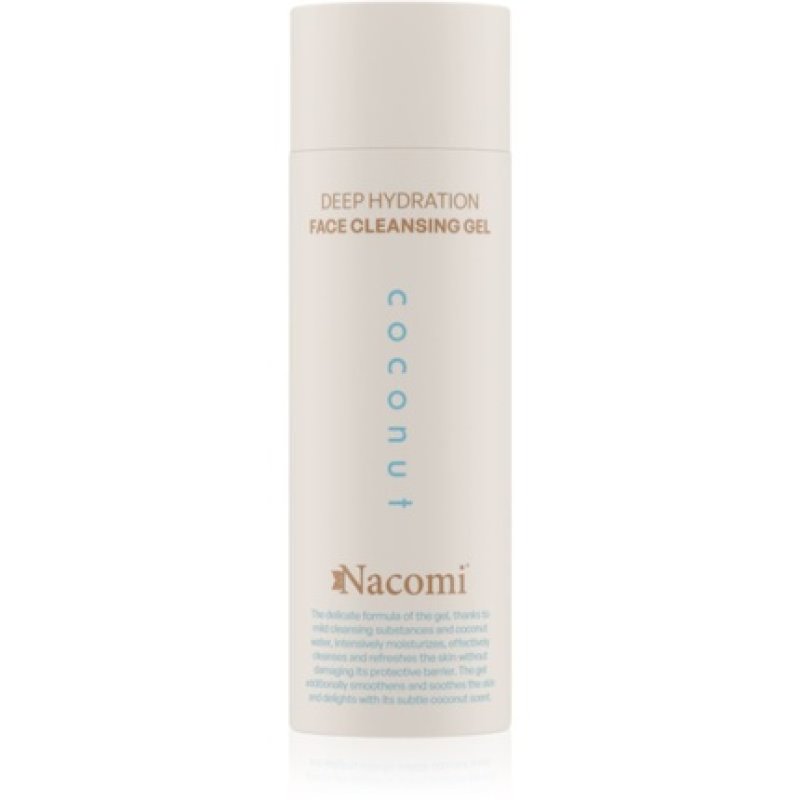 Nacomi Deep Hydration Face Cleansing Gel Coconut 150ml