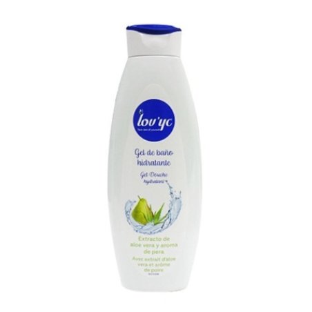 LOVYC Aloe Vera and Pear Moisturizing Shower Gel 750ml