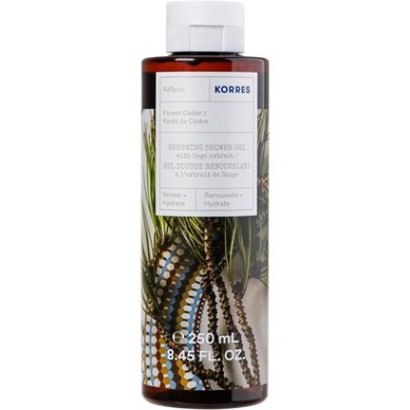 Korres Forest Cedar Shower Gel 250ml