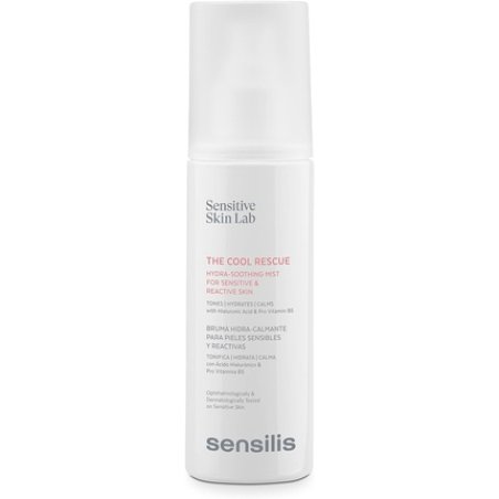 Sensilis The Cool Rescue Moisturizing and Refreshing Mist for Sensitive and Reactive Skin with Hyaluronic Acid and