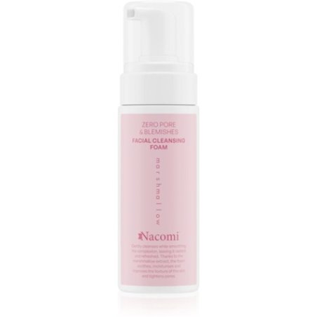 Nacomi Zero Pore Blemishes Marshmallow Facial Cleansing Foam 150ml