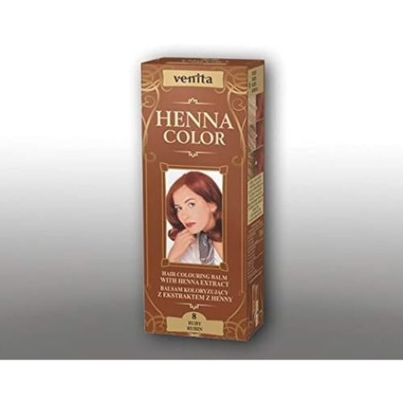 Venita Henna Color Hair Dye 8 Ruby 75ml