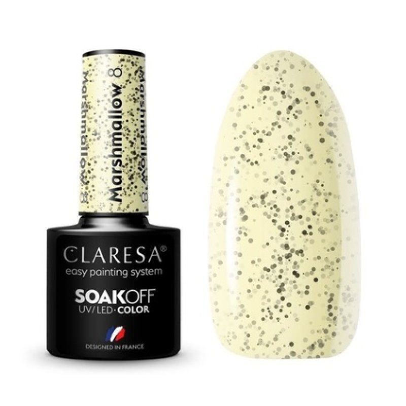 Claresa Marshmallow UV Nail Polish 5ml
