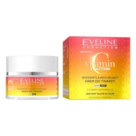 Evel Vitamin C 3x Action Brightening-Soothing Face Cream 50ml