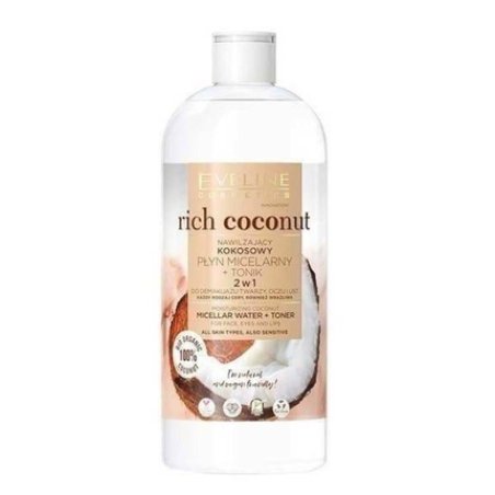 Eveline Rich Coconut Moisturizing Micellar Liquid 500ml