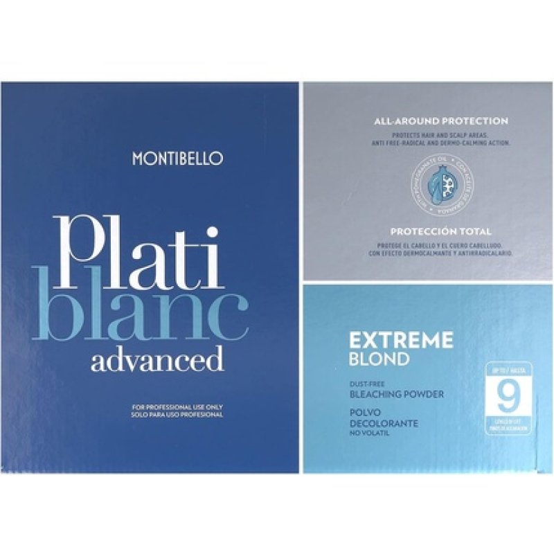 Montibello Platiblanc Advance Extreme Blond Deco 9 Levels 500g