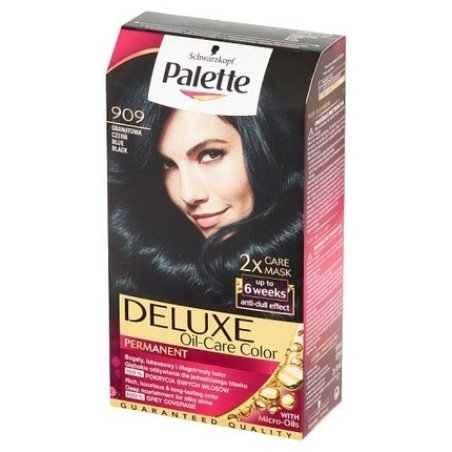 Palette Deluxe 909 Magical Blue Black Permanent Hair Color
