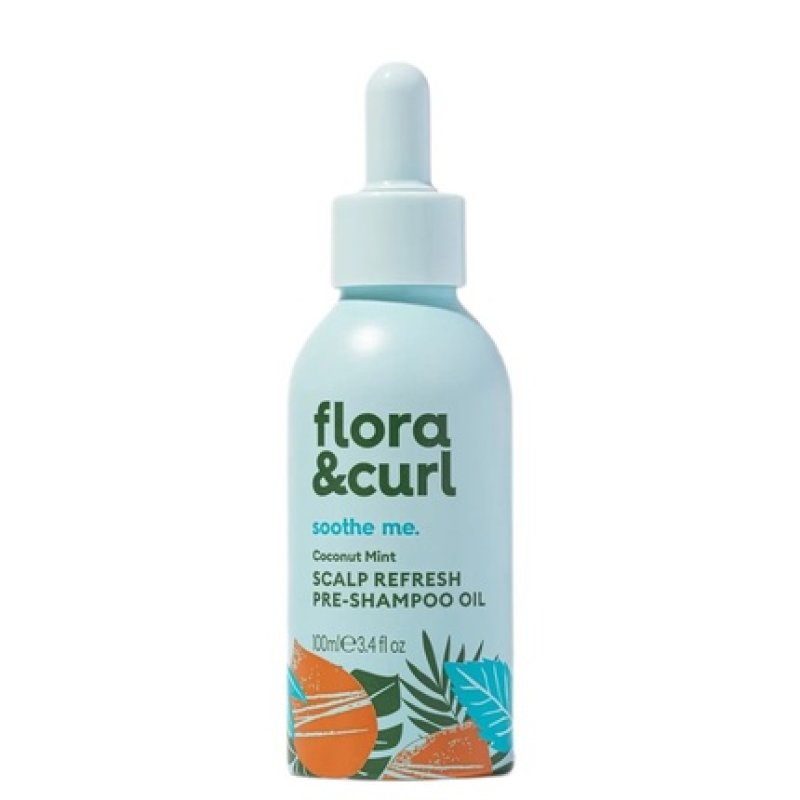 Floracurl Coconut Mint Scalp Refresh Pre-Shampoo Oil - 100ml