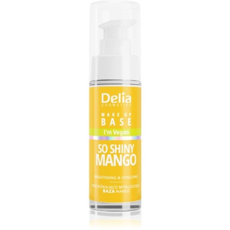 Delia Vegan Make Up Base So Shiny Mango 30ml W