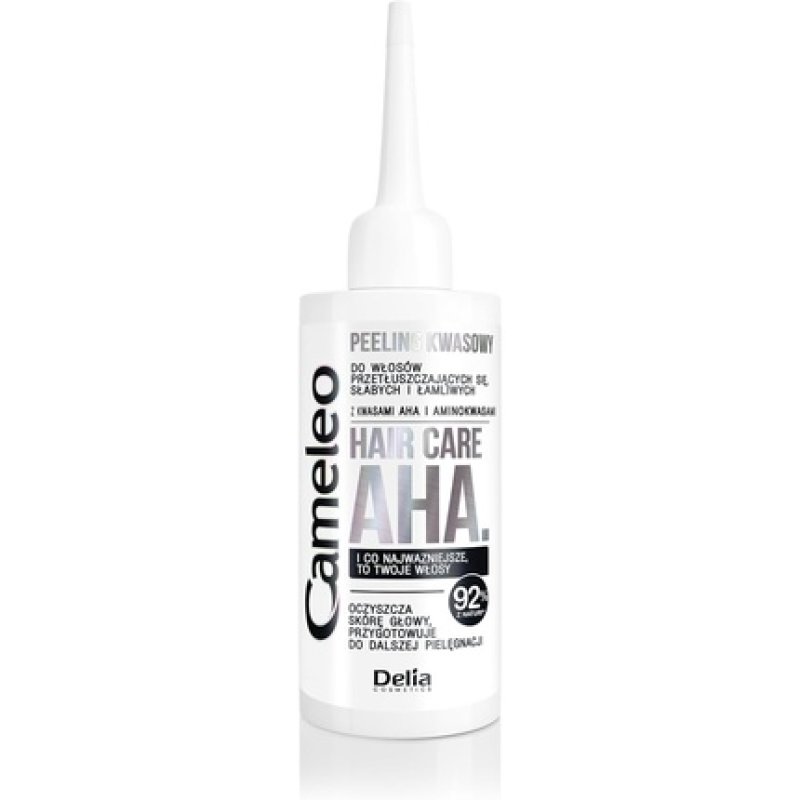 Cameleo AHA Hair Care Acid Peeling for Greasy, Weak, Brittle Hair and Scalp Cleansing 55ml