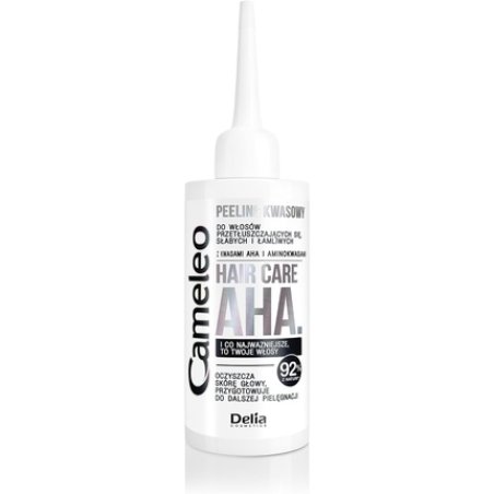 Cameleo AHA Hair Care Acid Peeling for Greasy, Weak, Brittle Hair and Scalp Cleansing 55ml