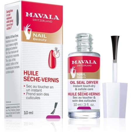 MAVALA Oil Seal Dryer Liquid 10ml Clear Nail Care with Cotton Oil and Vitamin E